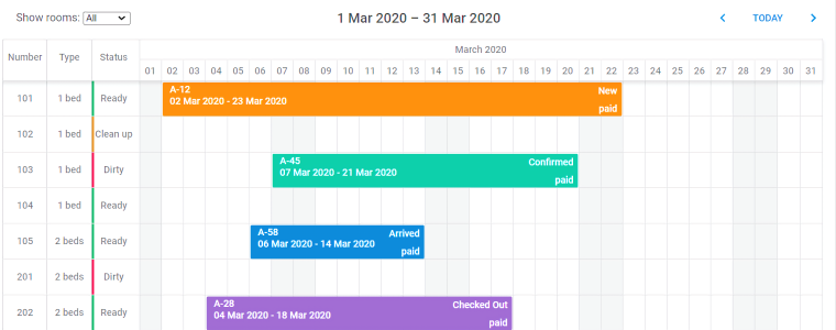 DHTMLX JS Scheduler